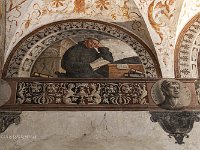 1DX25445affresco  Monastero di S. Agostino - Refettorio