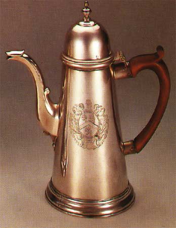 Caffettiera argento Londra
