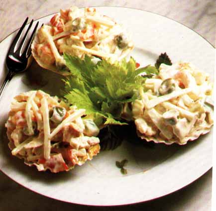 conchiglie di pollo
