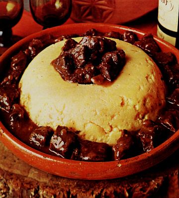 spezzatino con polenta