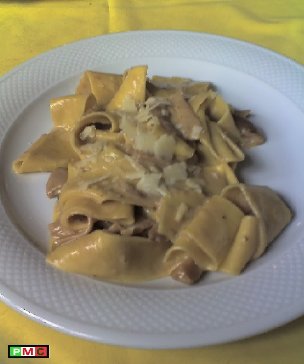 pappardelle ai funghi porcini