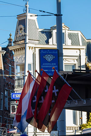 Bandiere Amsterdam