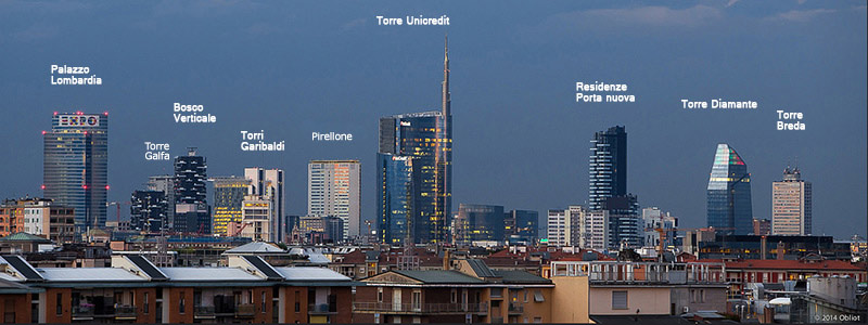 skyline porta nuova Milano