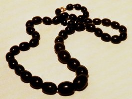 collana di corallo nero