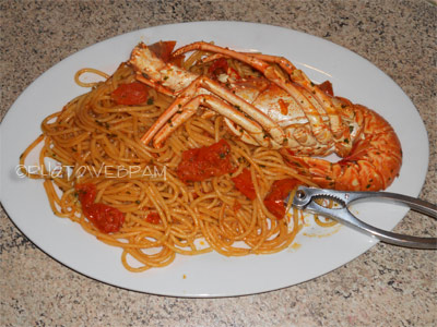 spaghetti all'aragosta