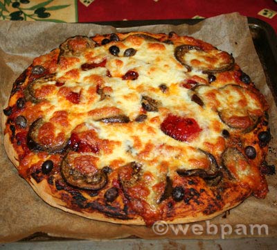 pizza vegetariana